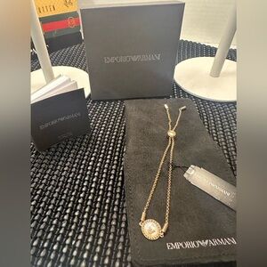 🆕Emporio Armani Rose Gold Bracelet